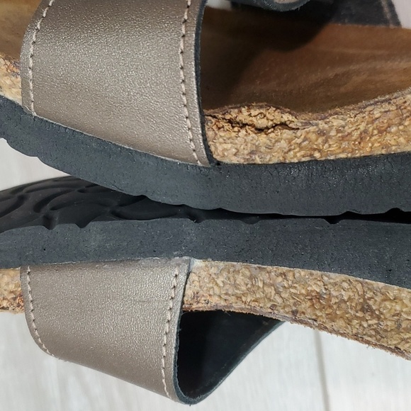 Naot Womens Ashley Copper Leather Strap Wedge Sandals shoes sz 42/11 - Picture 10 of 14